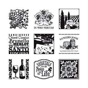  Inchie Clear Stamps Tuscany; 2 Items/Order Arts, Crafts & Sewing