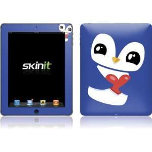  Skinit Blue Love Penguin Vinyl Skin for Apple iPad 1 