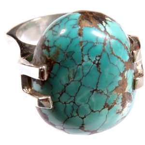  Turquoise Ring   Sterling Silver 
