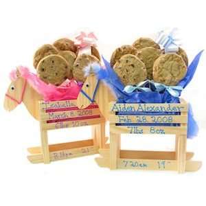  Wooden Horse Baby Bouquet 