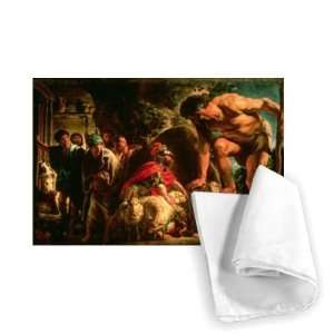  Odysseus by Jacob Jordaens   Tea Towel 100% Cotton 