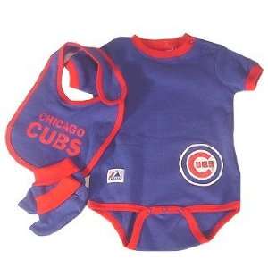  Chicago Cubs Bib & Bootie Onesie