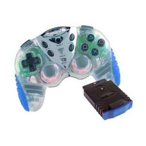  PS2 Wireless Pro Mini Blue Video Games