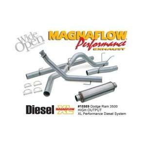 MagnaFlow XL Performance Diesel 5 Inch Turbo Back Exhaust System, for 