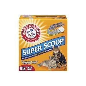  ARM & HAMMER SUPER SCOOP CLUMPING LITTER, Color UNSCENTED 