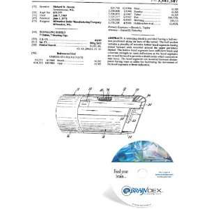  NEW Patent CD for TUNNELING SHIELD 