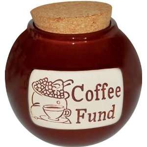 Coffee Fund Change Jar by Muddy Waters 