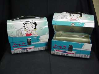 Betty Boop LUNCH BOX CHEVY DOMED DESIGN  