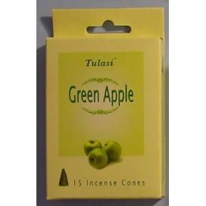  Green Apple   15 Cones of Tulasi Incense