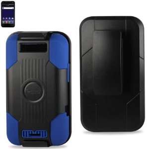 Silicone Case + Protector Cover 09 LG MS840 BLACK NAVY 