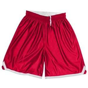  Badger Reversible Dazzle Custom Basketball Shorts RED 
