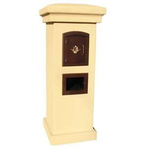  Stucco Column for the Manchester Column Mount Mailbox in 