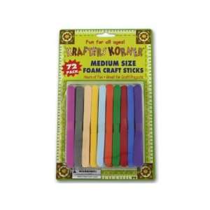  Foam craft sticks   Pack of 24 Toys & Games