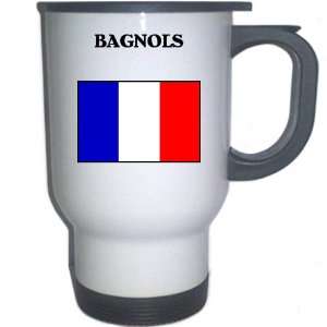  France   BAGNOLS White Stainless Steel Mug Everything 