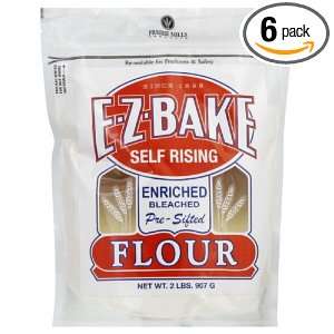 EZ Bake Self Rising Flour, 2 Pound (Pack of 6)  Grocery 