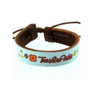  Bracelet True Love Waits Adj Leather 