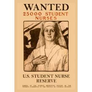  Exclusive By Buyenlarge Wanted 25 000 Student Nurses 28x42 