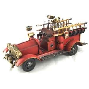    Small 1920 Ahrens Fox Fire Engine Truck Model