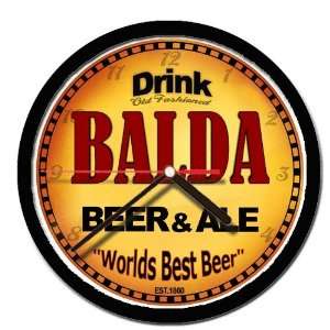  BALDA beer and ale wall clock 