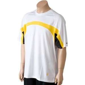  balle de Match Stomp Tennis Crew Shirt   White/Yellow 