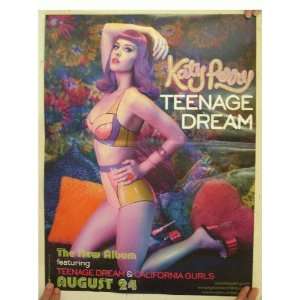  Katy Perry 2 Sided Poster Teenage Dream 