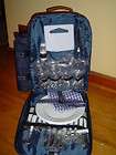 30 pc Complete picnic basket Wine INSULATED Backpack ic