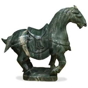  Hand Carved Tang Dynasty Jade Horse