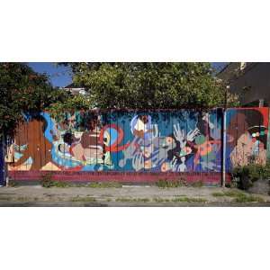   Mural Balmy Alley San Francisco California 24 X 14 