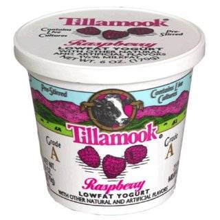   85 $ 0 14 per oz minimum of 2 tillamook low fat yogurt raspberry 6 oz