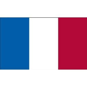  3x5 3 x 5 FT French France Flag Sewn Stripes SolarMax 