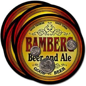  Bamberg, SC Beer & Ale Coasters   4pk 