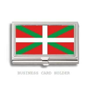  Basque Nationalist Ikurriña Flag Business Card Holder 