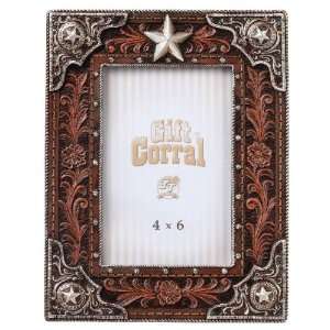 Gift Corral Frame Star W/Corner Trim 4X6  Sports 