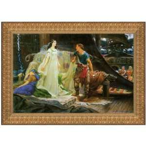 Tristan and Iseult, 1901, Canvas Replica Painting Large 