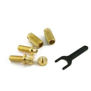   STUDS (TAILPIECE NOT INCLUDED) METRIC GOLD (PAIR) Musical Instruments