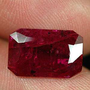 CERTIFIED  RARE  UNHEATED 4.42 CTS NATURAL RUBY  