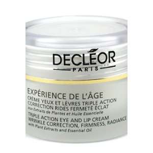   Action Eye and Lip Cream by Decleor for Unisex Tripel Action Cream