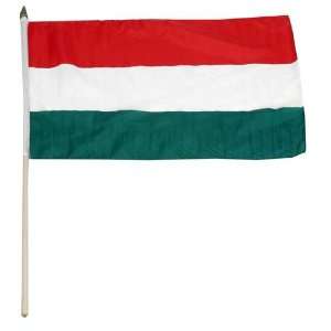  Hungary flag 12 x 18 inch Patio, Lawn & Garden