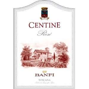  2010 Banfi Centine Rose IGT 750ml Grocery & Gourmet Food
