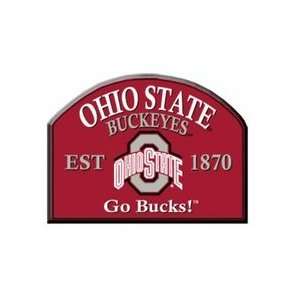  Ohio State Buckeyes Varsity 18 x 24 Large Arch Wall Sign 