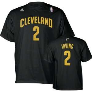  Kyrie Irving adidas Black Name and Number Cleveland 