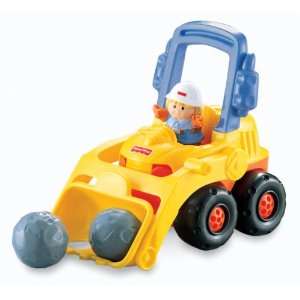  Fisher Price Little People Bulldozer Toys & Games
