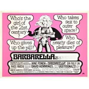  Barbarella (1967) 27 x 40 Movie Poster Style H