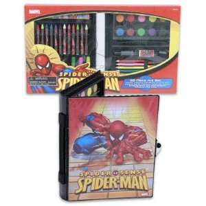  Marvel Heroes Spiderman 60 Piece Art Set Toys & Games