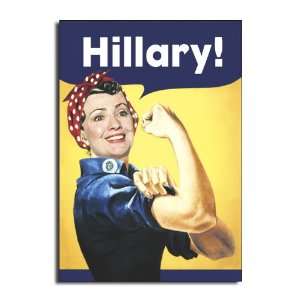 Hillary Rosie   Risque Political Birthday Greeting Card 