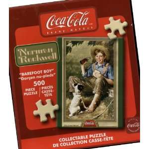   500 Piece Puzzle   Barefoot Boy by Norman Rockwell Toys & Games