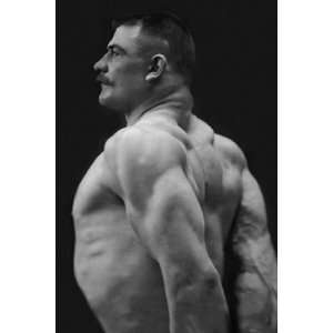 Flexing Triceps, Deltoids, and Trapezius   Poster (12x18)  