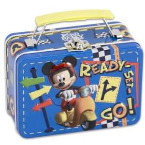  Mouse Ready Set GO Small Tin Lunch Box 5.5x4x2.5 Toys & Games