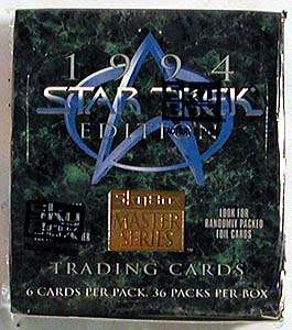 1994 Star Trek Master Series 2 Sealed Trading Card Box  