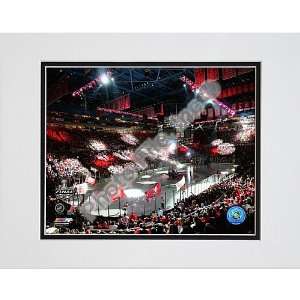   Red Wings 2009 Stanley Cup Finals Game 1 Joe Lewis Arena Matted Photo